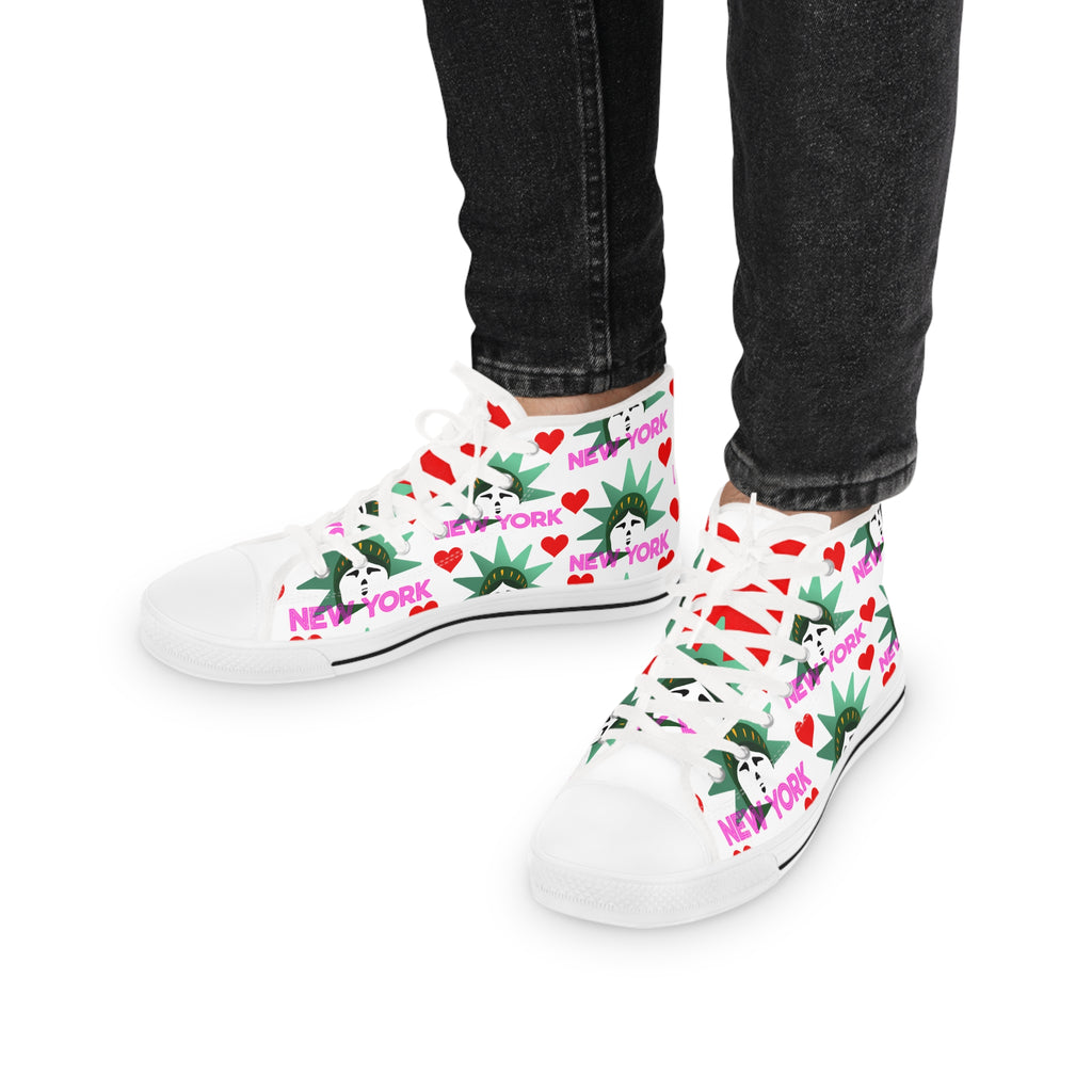 Love and Liberty High Top Sneakers
