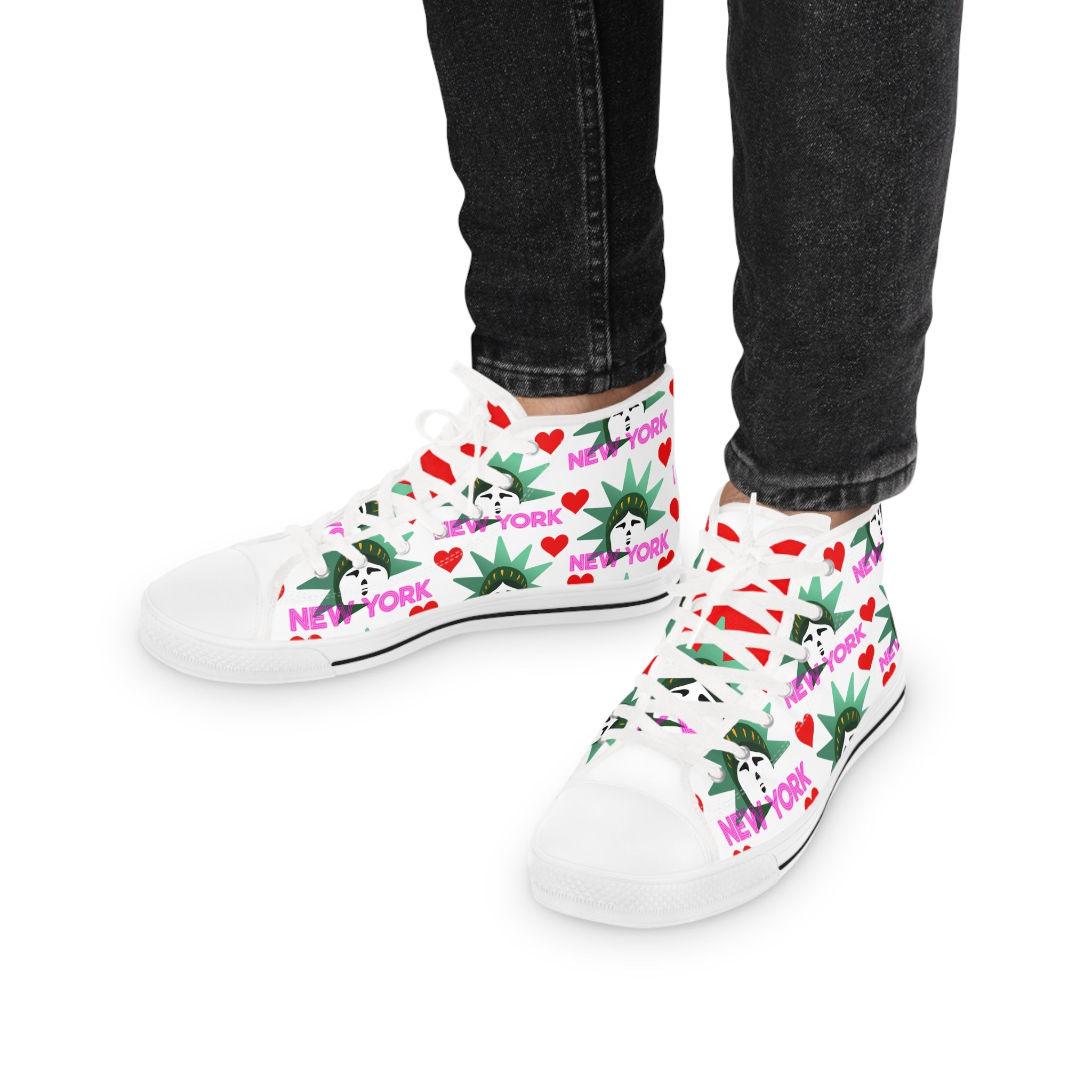 Love and Liberty High Top Sneakers
