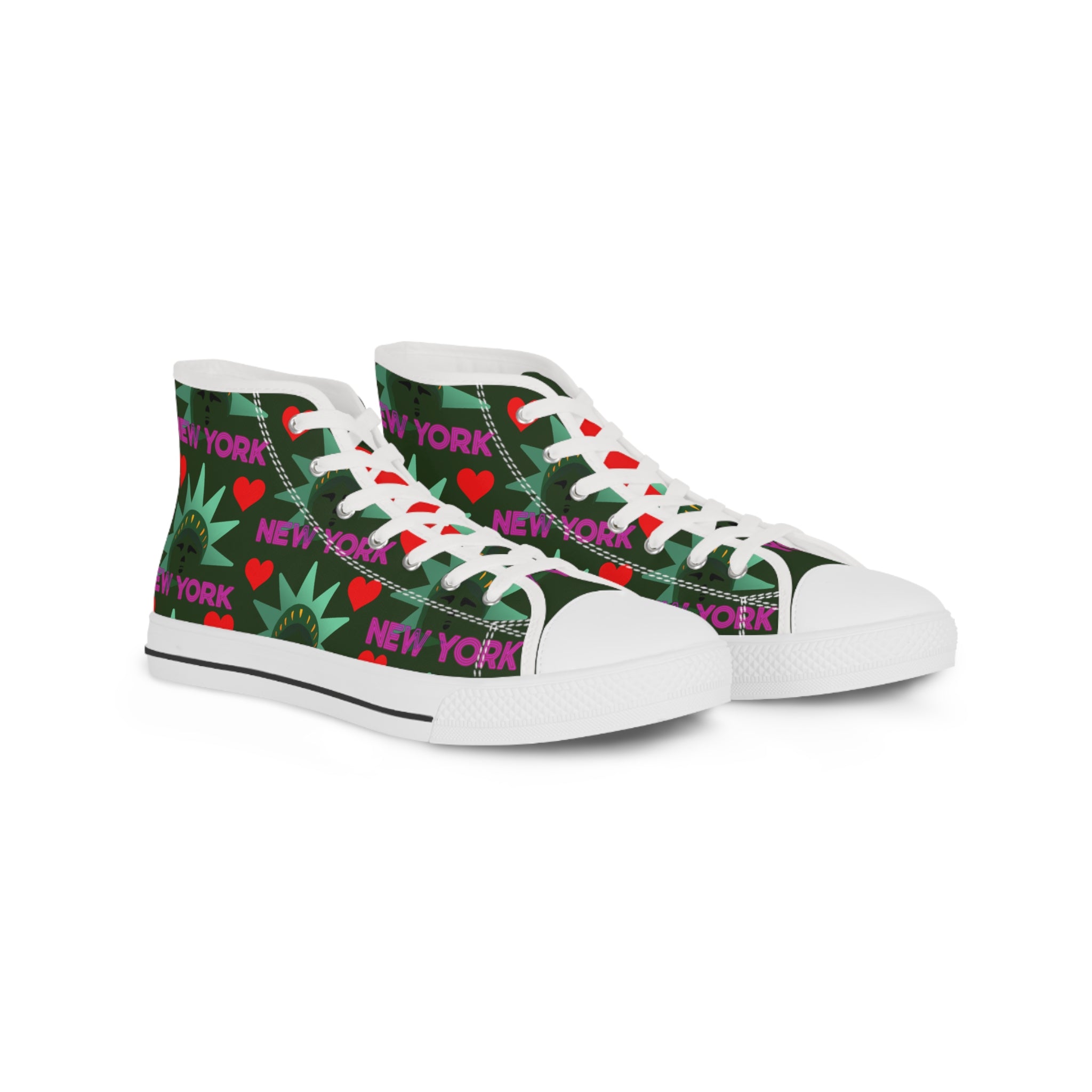 Love and Liberty High Top Sneakers