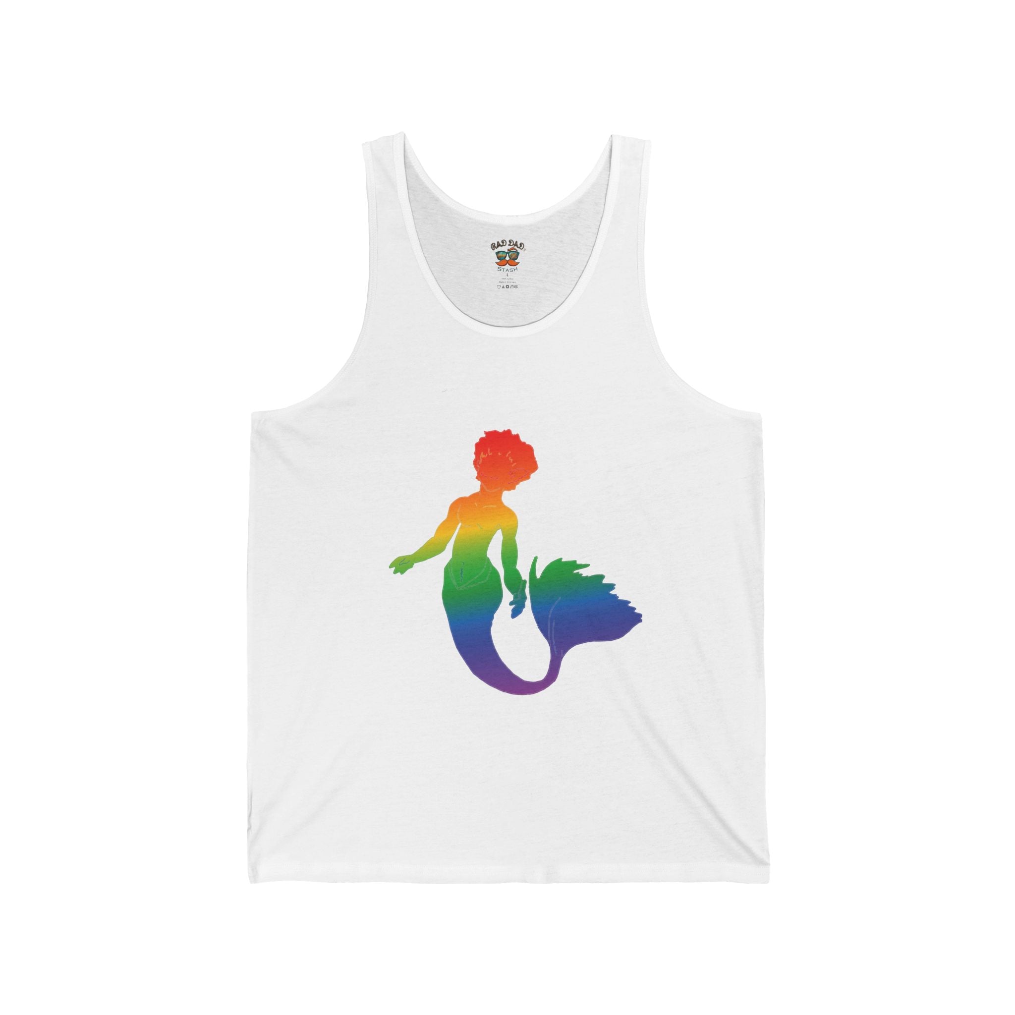 Rainbow Mermaid Tank Top
