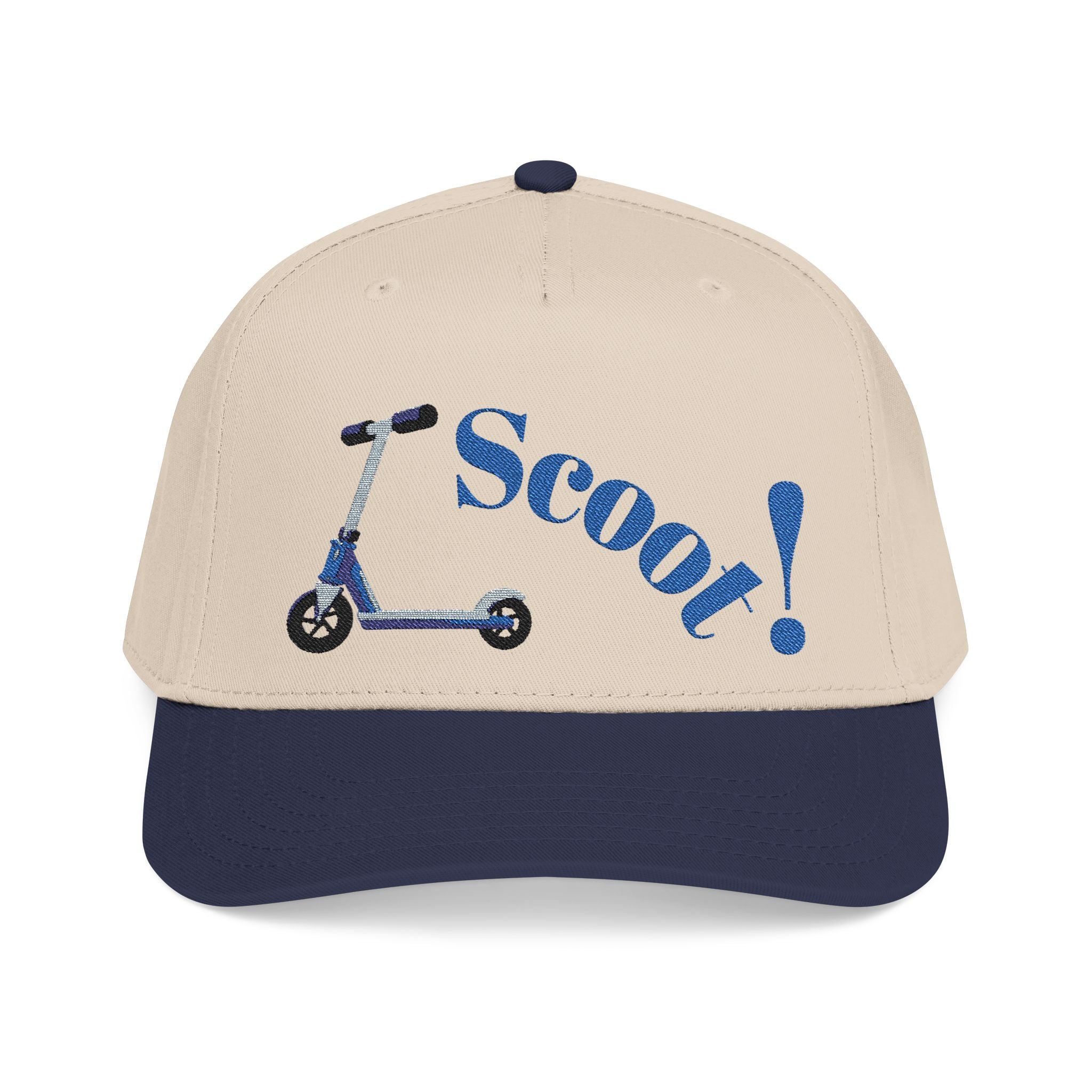 Scoot! Scooter Graphic Baseball Cap