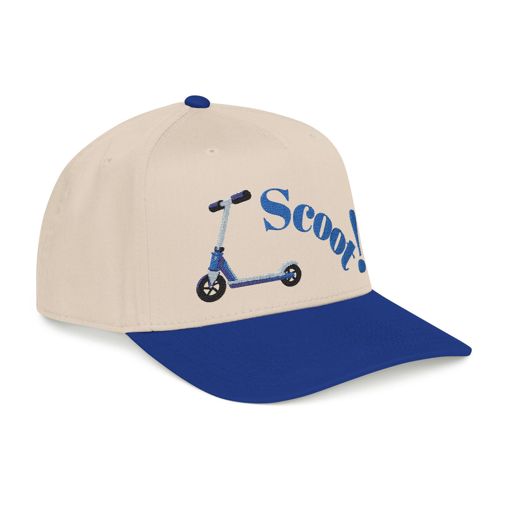 Scoot! Scooter Graphic Baseball Cap