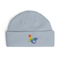 Rainbow Mermaid Cuff Beanie