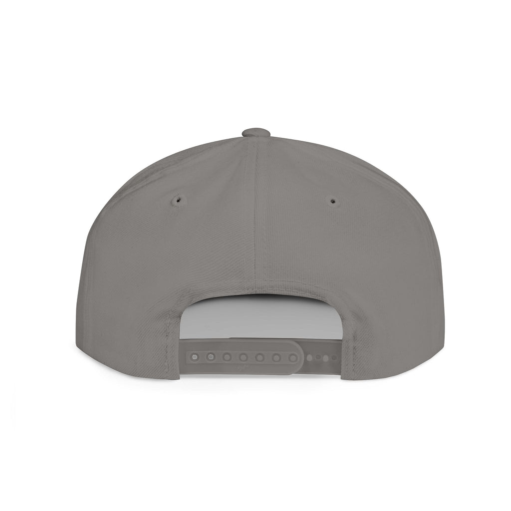 Queen Script Flat Bill Snapback Hat with Crown Embroidery