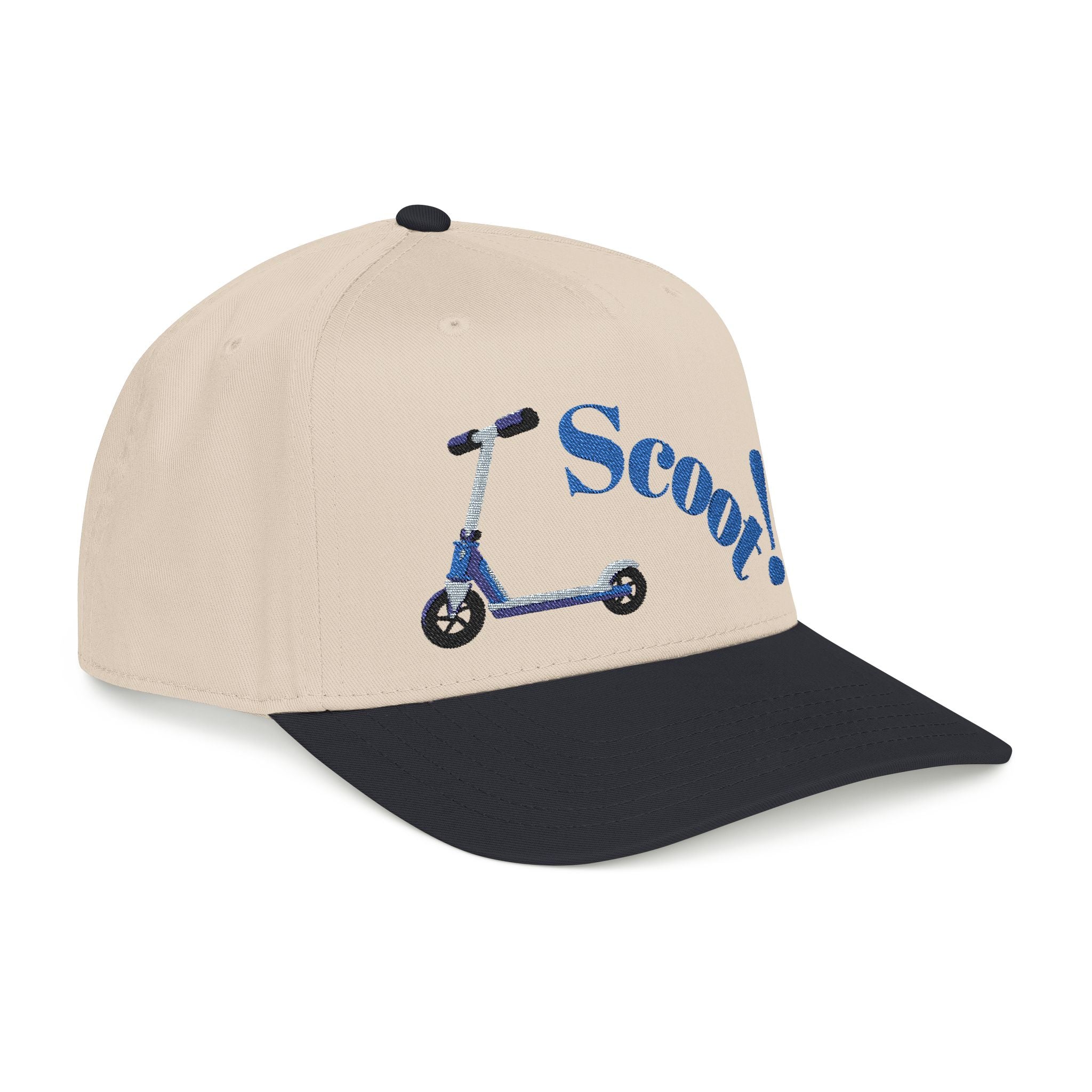 Scoot! Scooter Graphic Baseball Cap