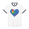Mermaid Heart Ringer Tee