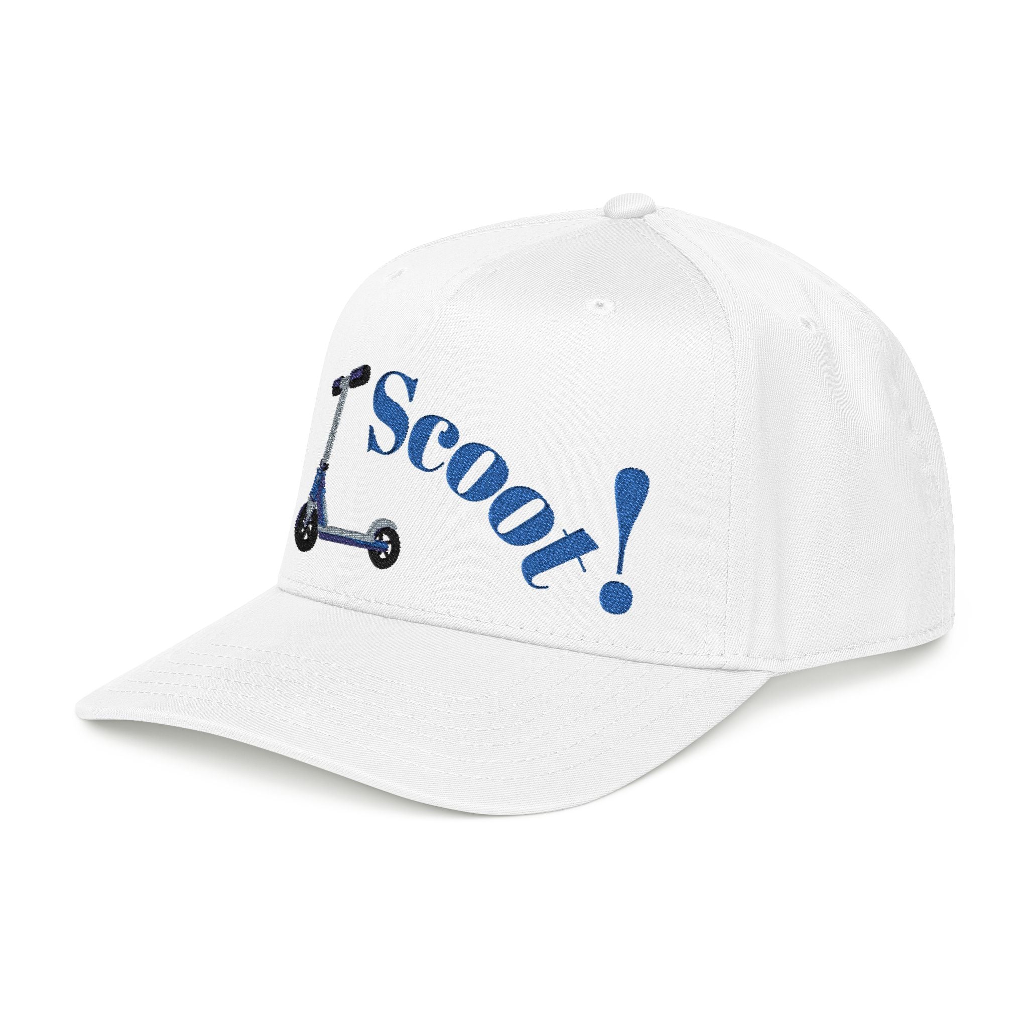Scoot! Scooter Graphic Baseball Cap