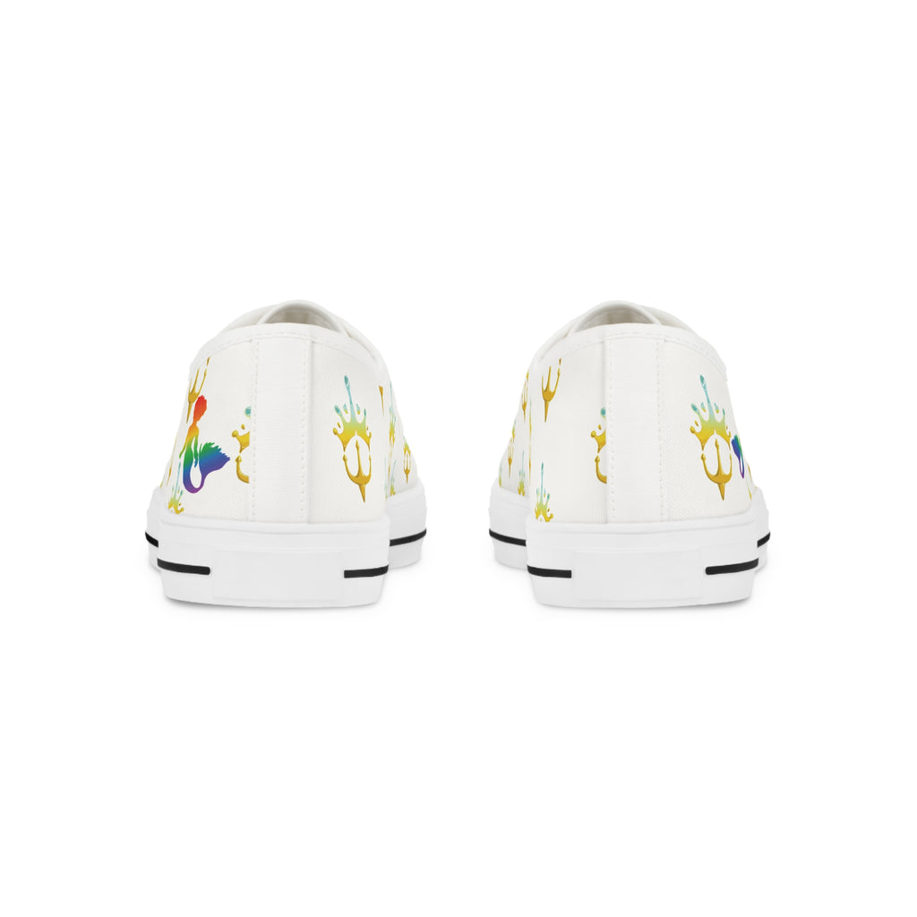 Crown and Trident Low Top Sneakers