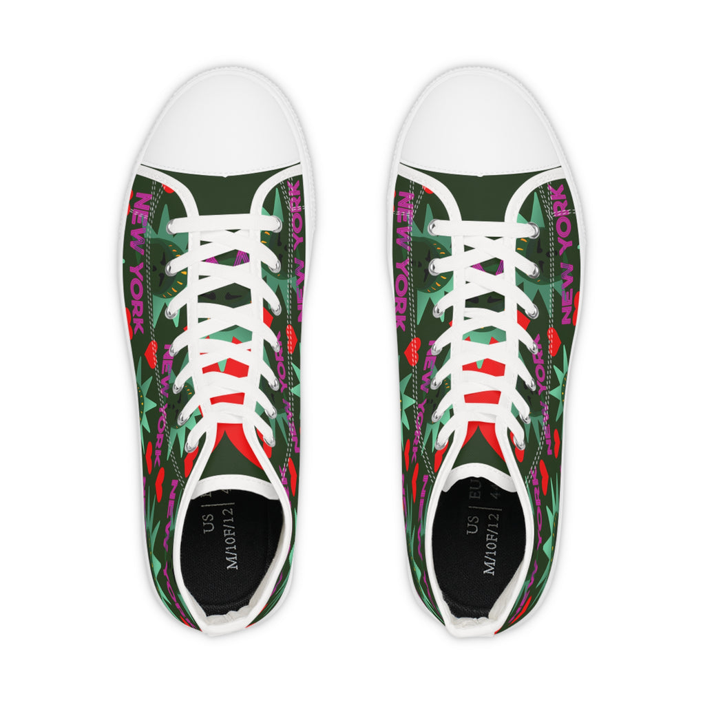 Love and Liberty High Top Sneakers