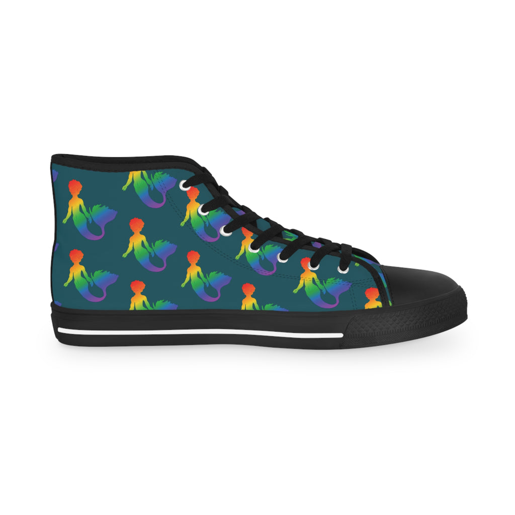 Rainbow Merman High Top Sneakers