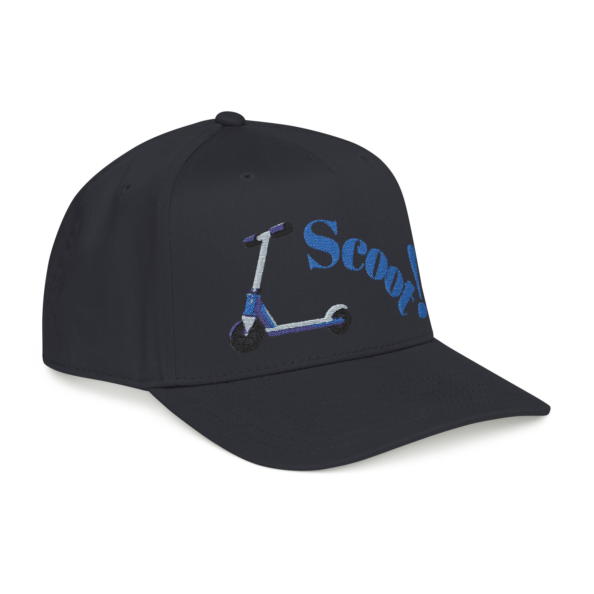 Scoot! Scooter Graphic Baseball Cap