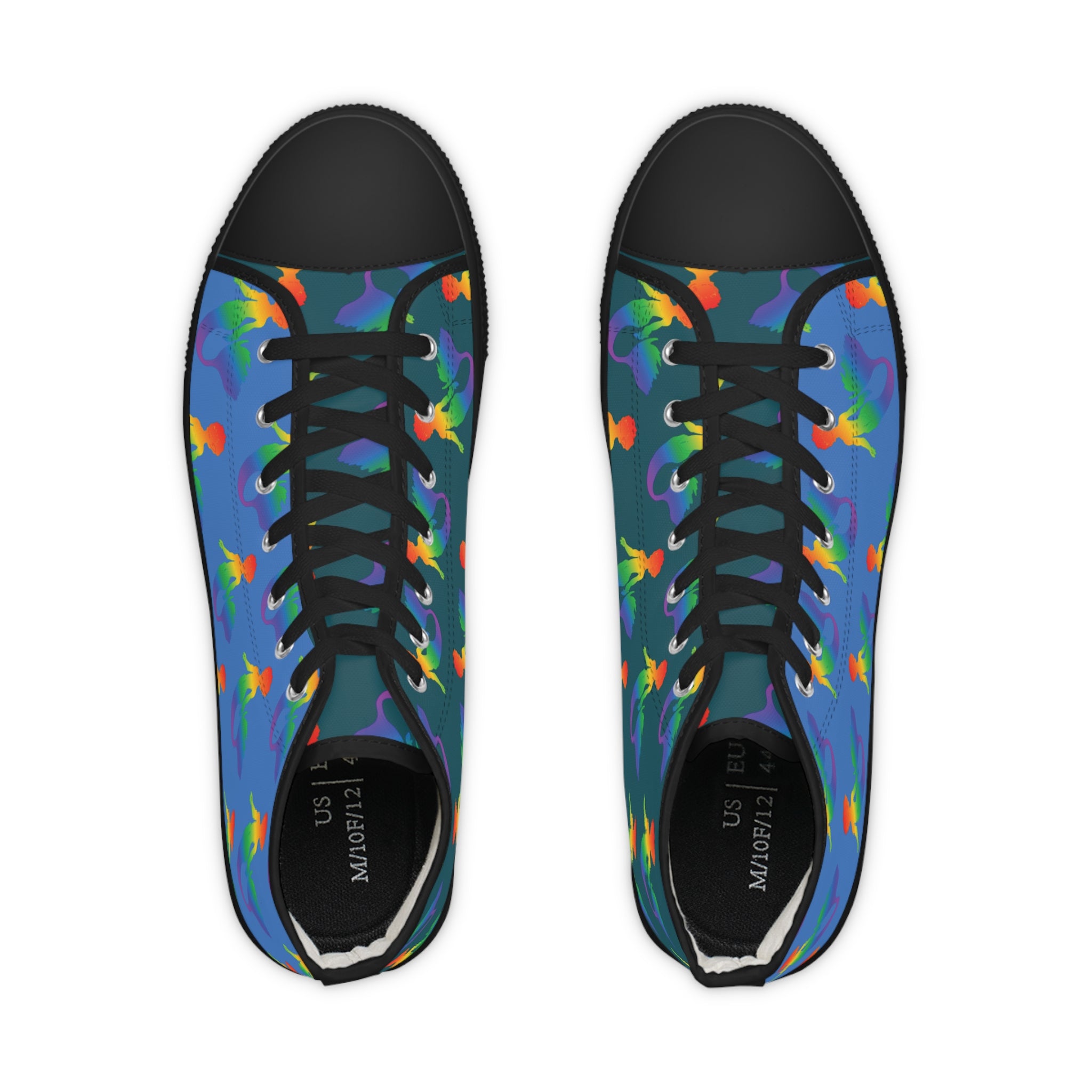 Rainbow Merman High Top Sneakers