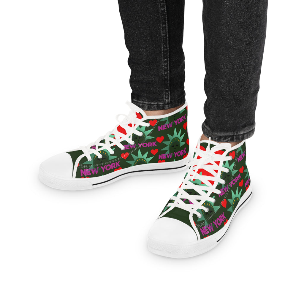 Love and Liberty High Top Sneakers
