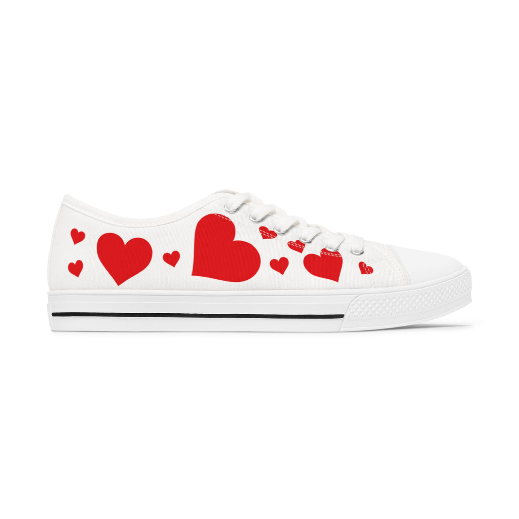 Queen of Hearts Low Top Sneakers