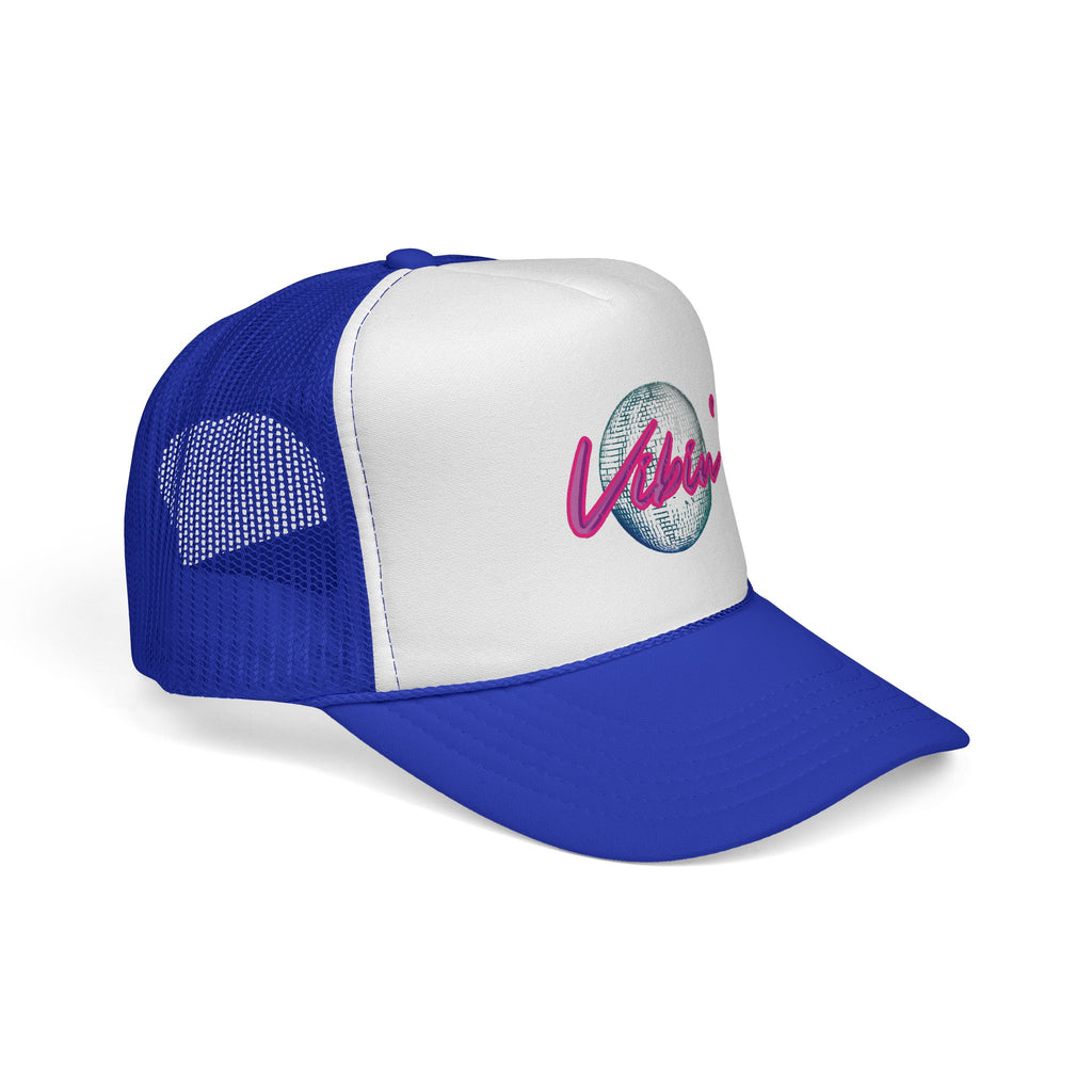 'Vibin' Script with Disco Ball Cap