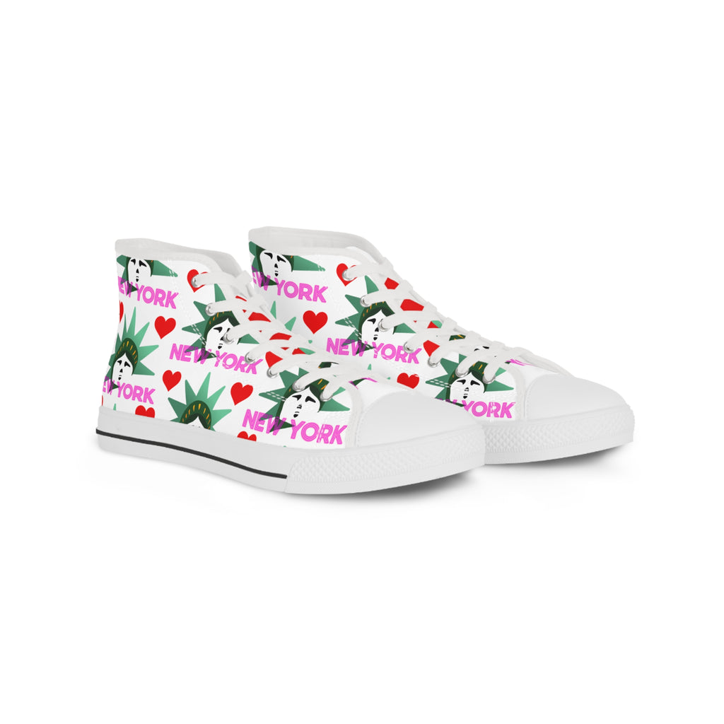 Love and Liberty High Top Sneakers