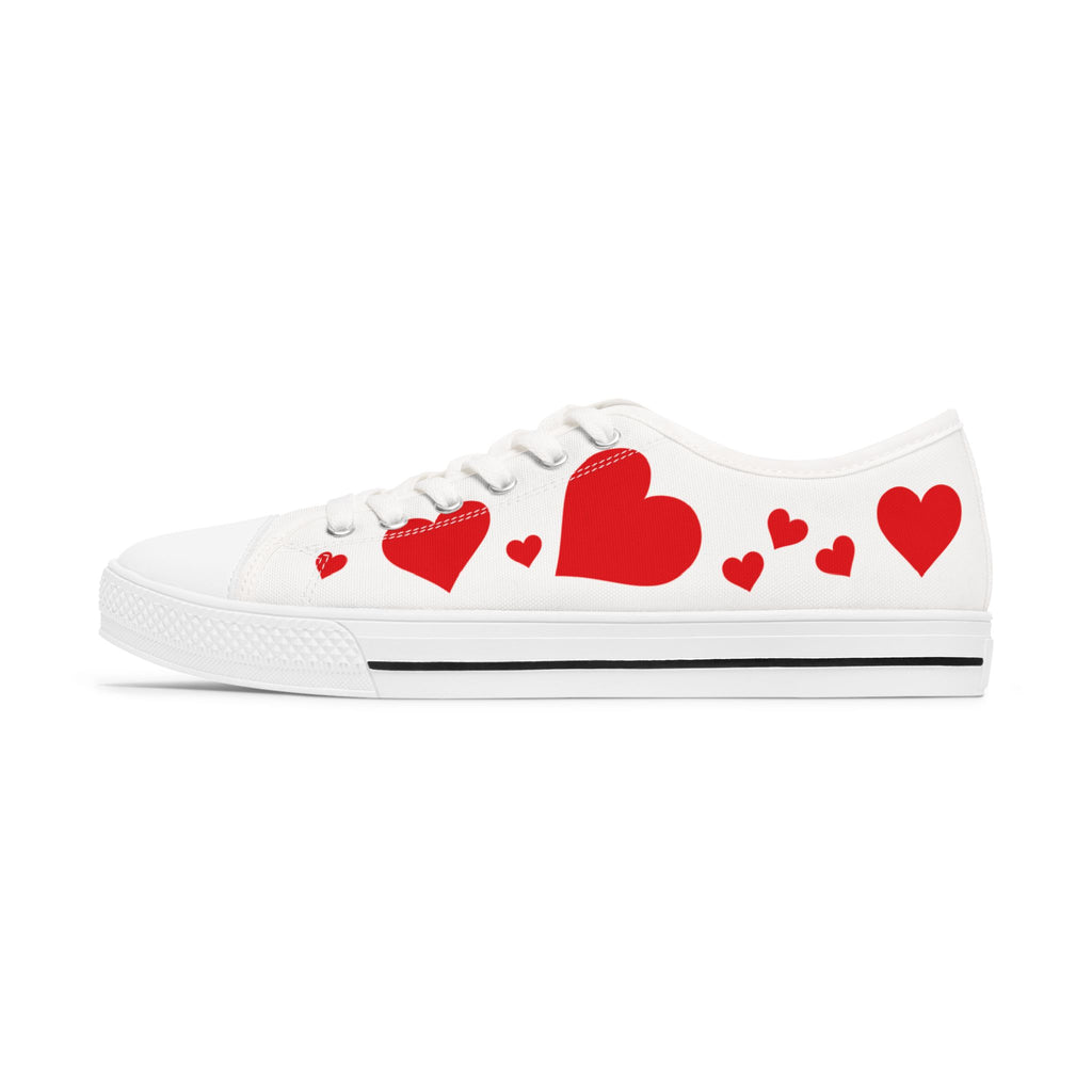 Queen of Hearts Low Top Sneakers