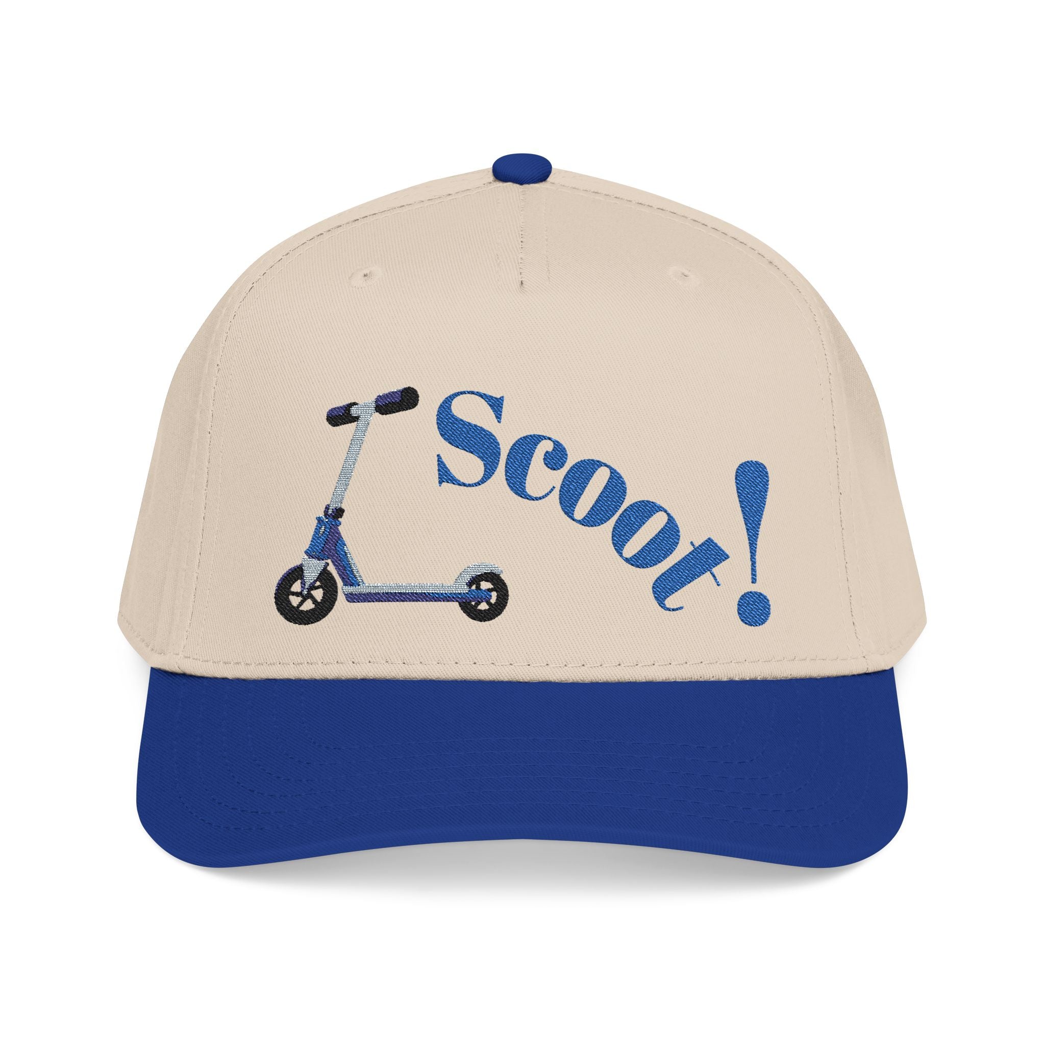 Scoot! Scooter Graphic Baseball Cap