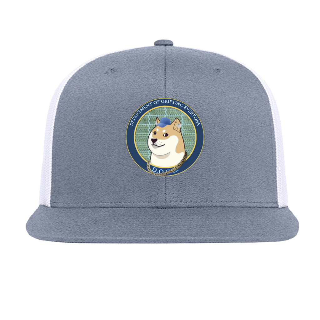 Heather Grey/ White - 6609 - FRONT